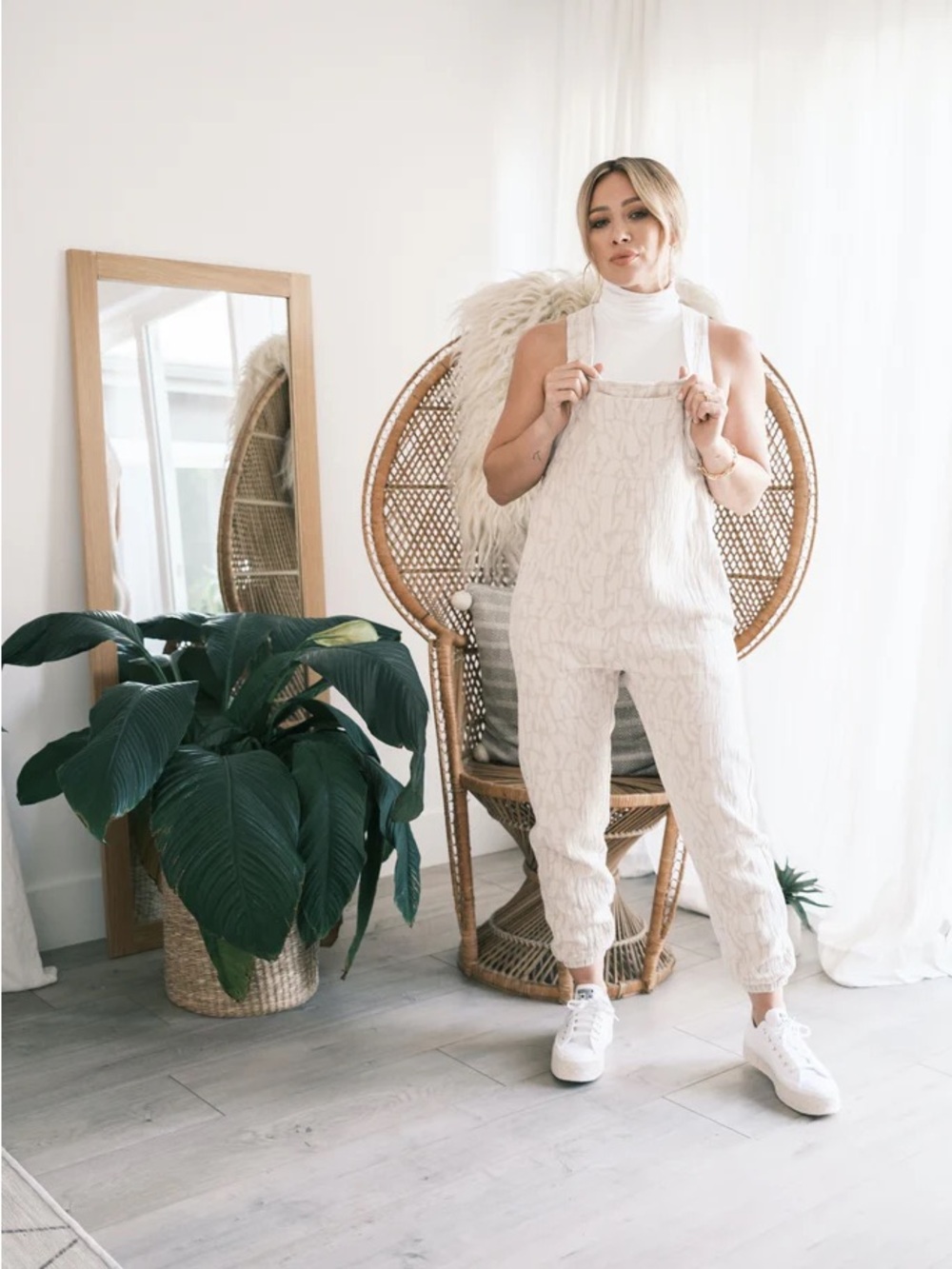 SMASH + TESS x HILARY DUFF ROMPER OVERALLS SIZE XL
